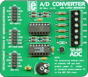 A/D конвертор с 4.096V VREF