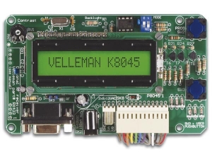 Кит K8045 Програмируема платка с LED екран /сериен интерфейс/8 вх. Velleman